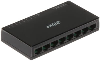Dahua PFS3008-8GT-L – Desktop Switch 8 Ports/Gigabit Ethernet/ 10/100/1000/ Compact Design/ Layer 2/ Switching 16 Gbps/ Package Resend Speed11.9 Mbps/ - الصورة 4