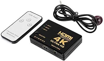 Generic Black Mini 2 Port HDMI Switch 2x1 Switcher 2input 1 output Splitter HDMI Port for HDTV 1080P Video