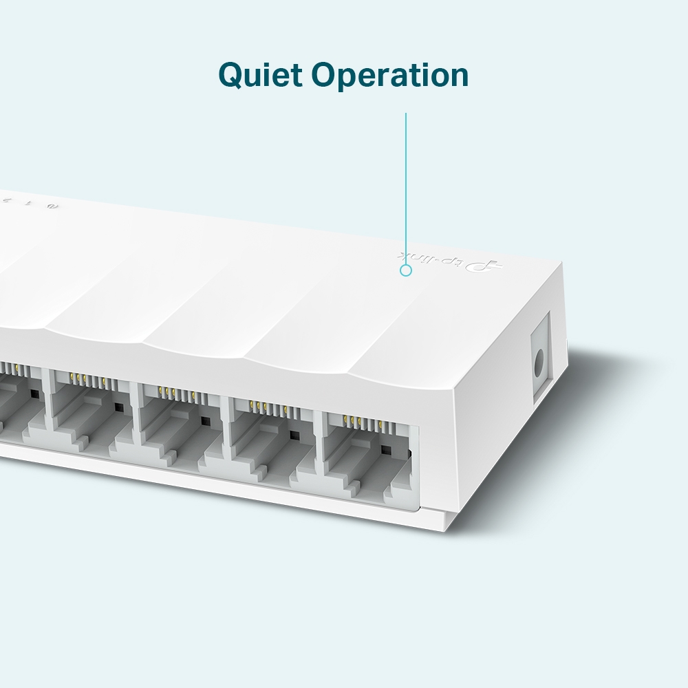 TP-LINK LS1008 8-Port 10/100Mbps Desktop Switch - الصورة 5