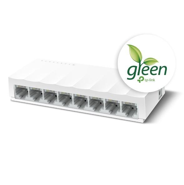 TP-LINK LS1008 8-Port 10/100Mbps Desktop Switch - الصورة 4